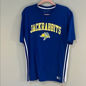 Under Armour Blue South Dakota State Jackrabbits Short Sleeve T- Shirt